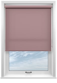 Roma, Rose Tint - Motorised Roller Blind